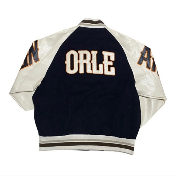 Nice varsity jacket, Stiwaup Brand, size MEDIUM - Picture 2 of 3